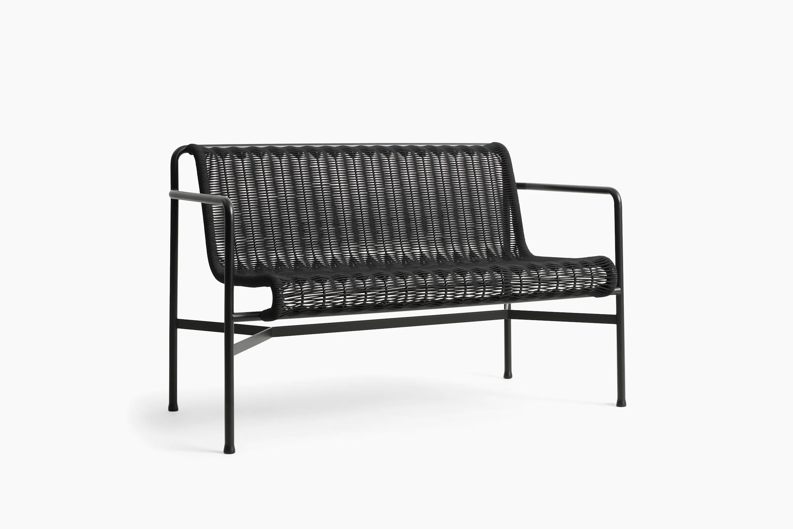 Palissade Cord Dining Bench - Anthracite