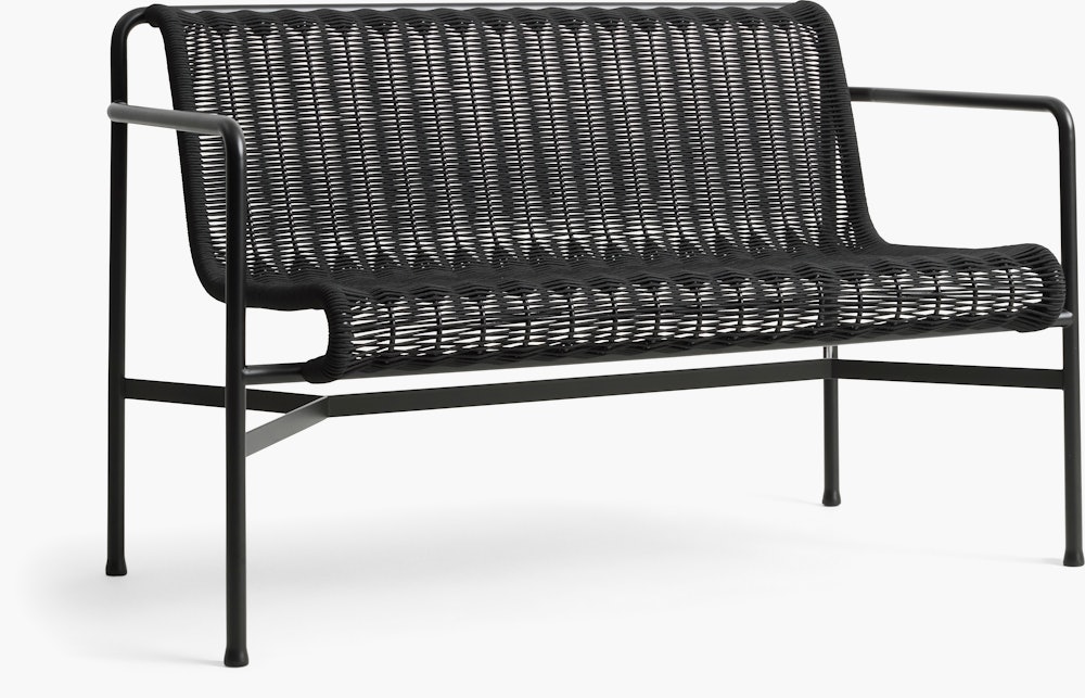 Palissade Cord Dining Bench - Anthracite