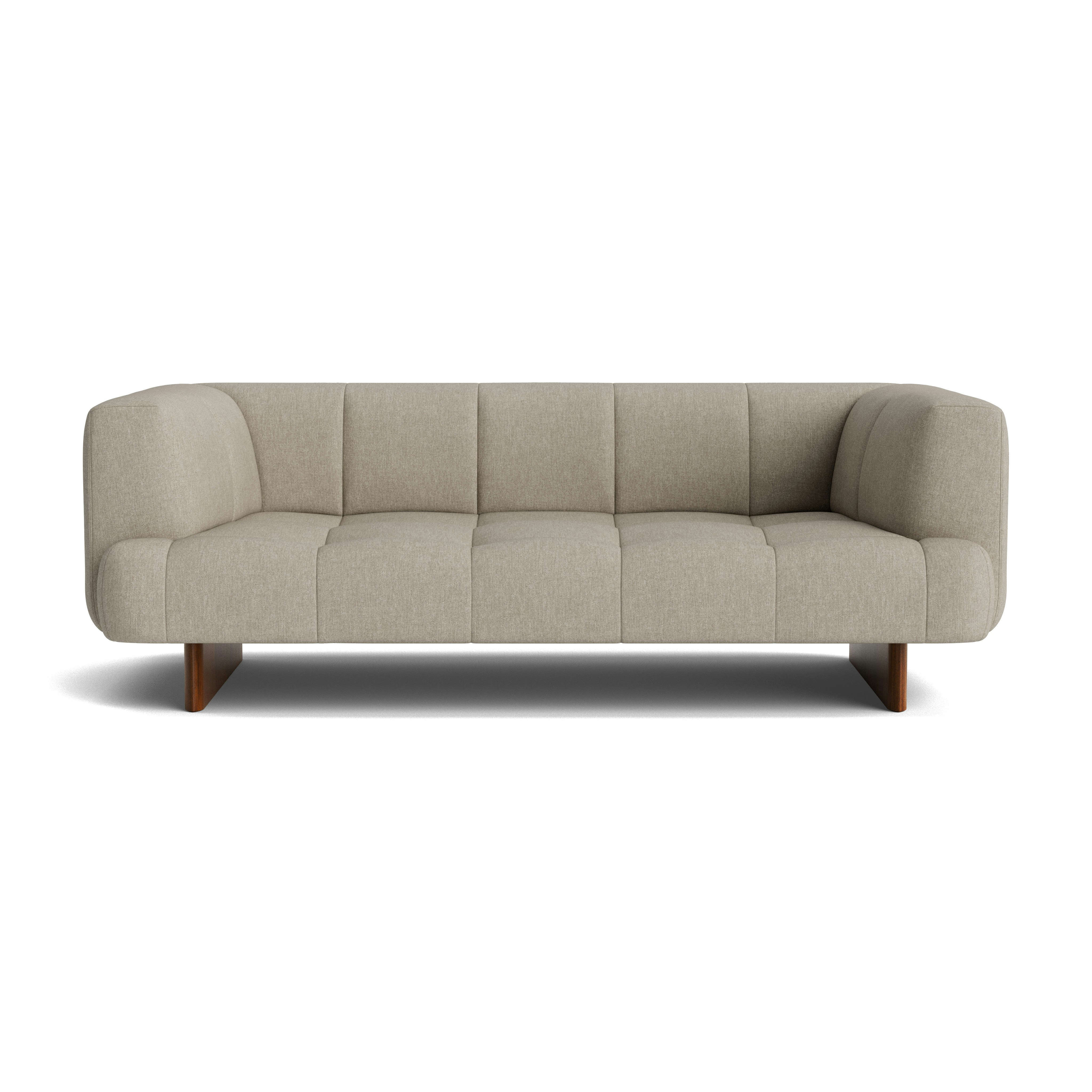 Quilton Lift Sofa - 2-Seat Sofa, Metaphor, Gazebo, Lacquered Walnut