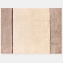 Borderline Wool Moroccan Rug - 9' x 12',  Natural