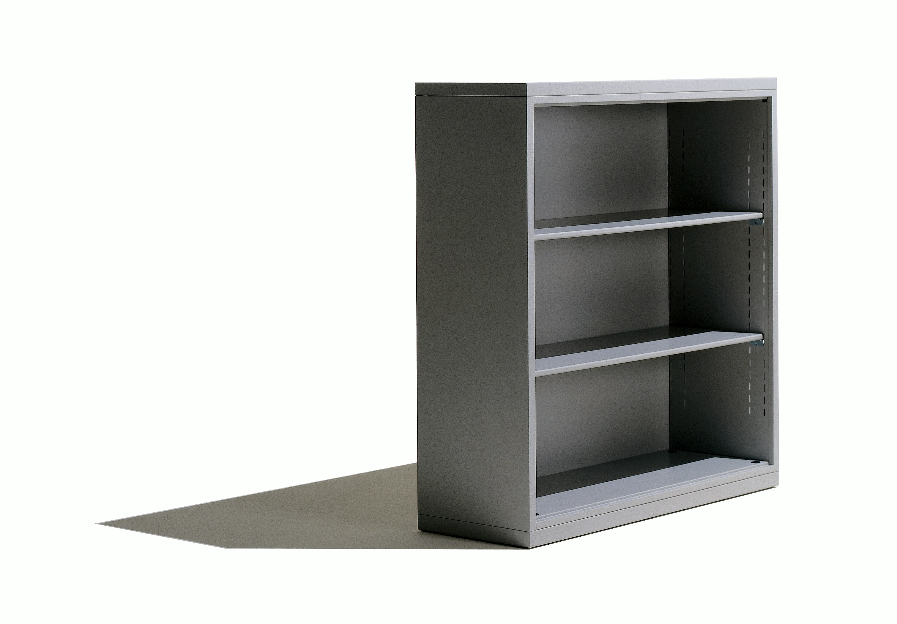 Meridian Bookcase, 2 Shelves