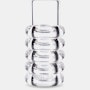 Press Stem Vase - Glass