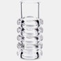 Press Stem Vase - Glass