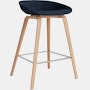 AAS 33 - Counter Height - Flamiber, J4 Dark Blue - Matte Lacquered Oak