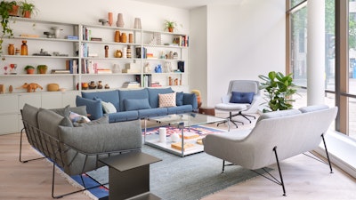 Herman Miller-flagshipstore in New York.