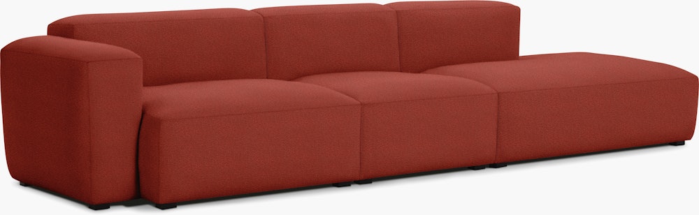 Mags Soft Low One-Arm Sofa - 3 Seater, Left