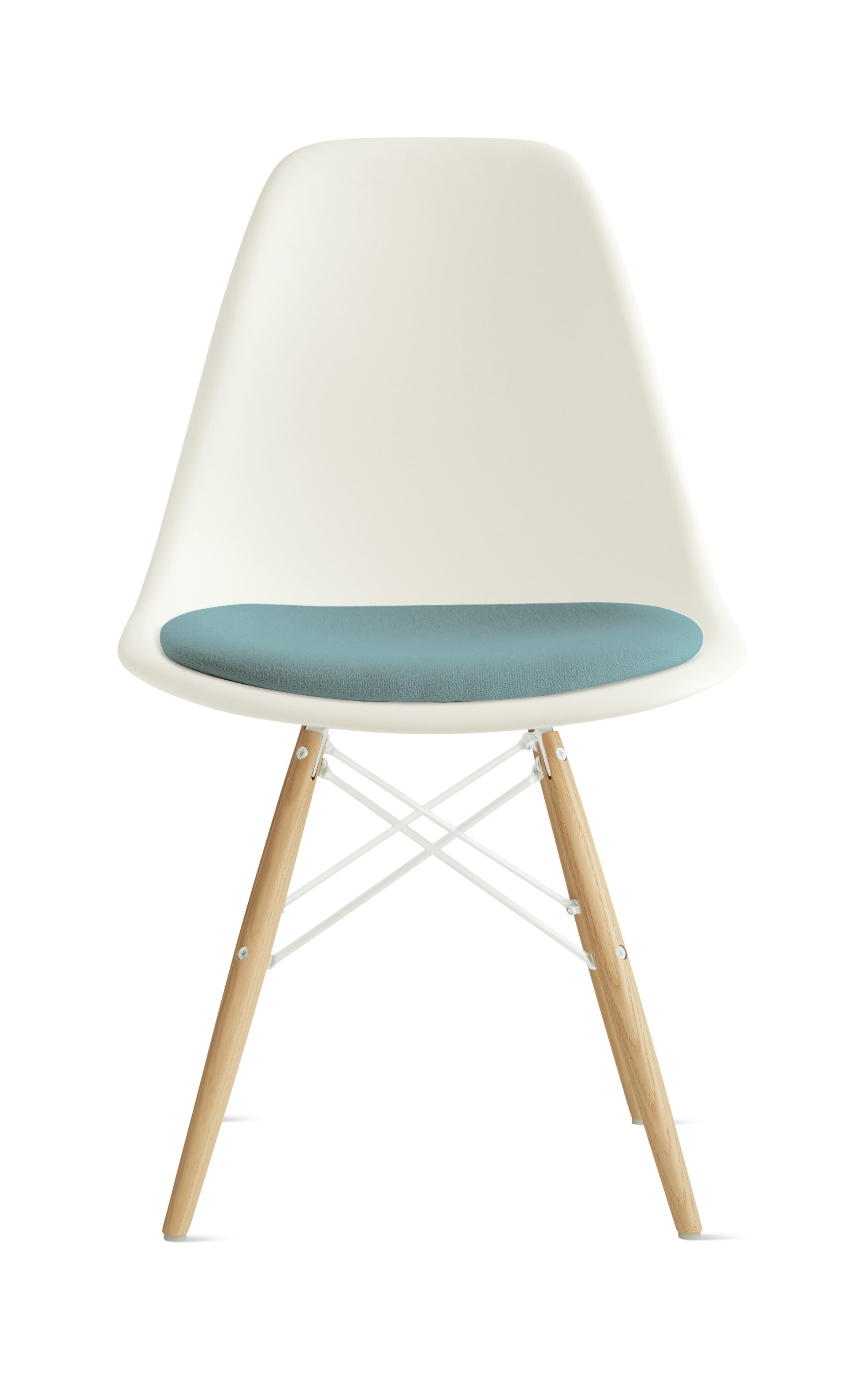 Eames Recycled Plastic Side Chair with Seat Pad