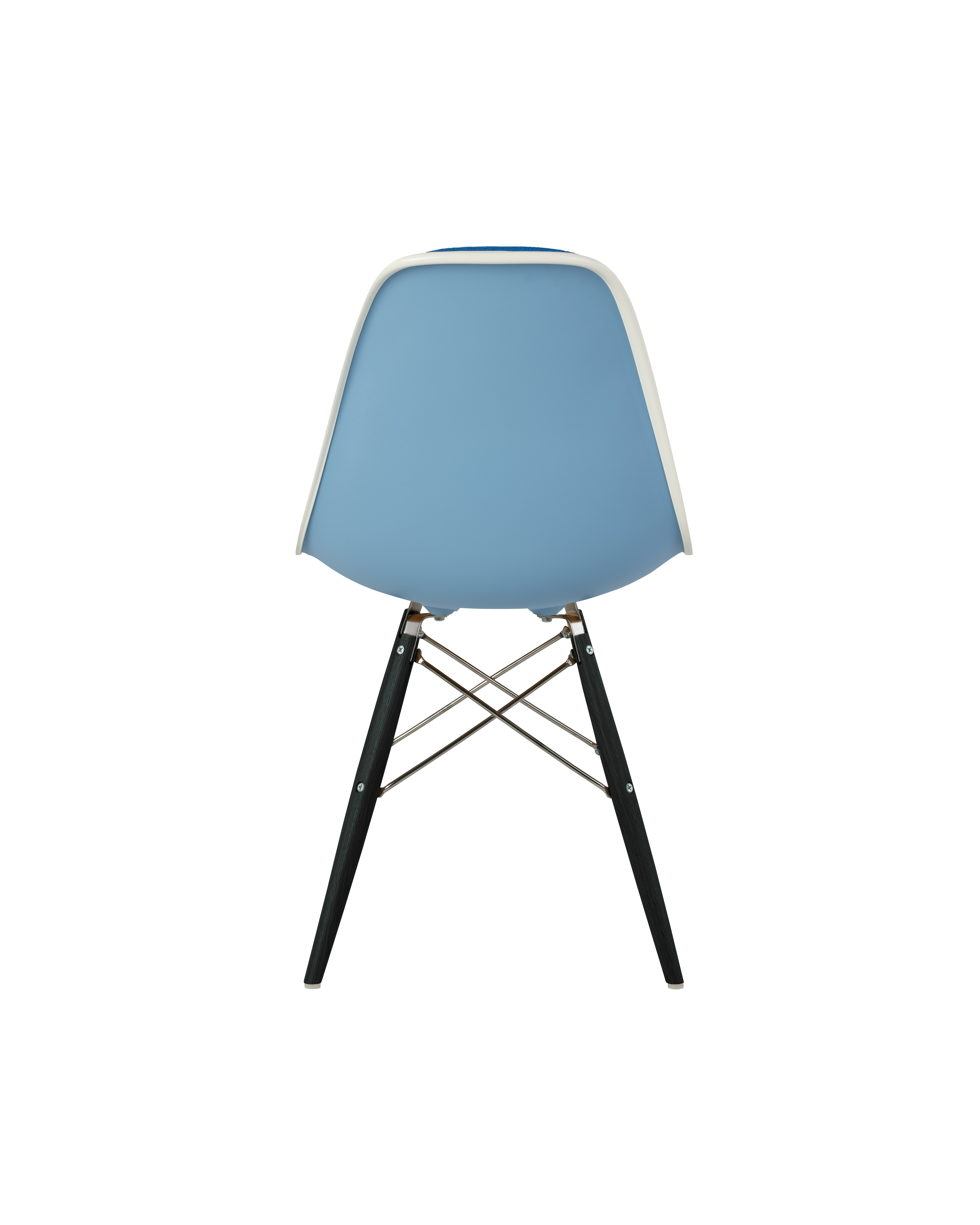 Eames Upholstered Molded Plastic Side Chair