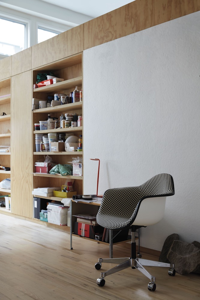Eames Molded Plastic Task Armchair