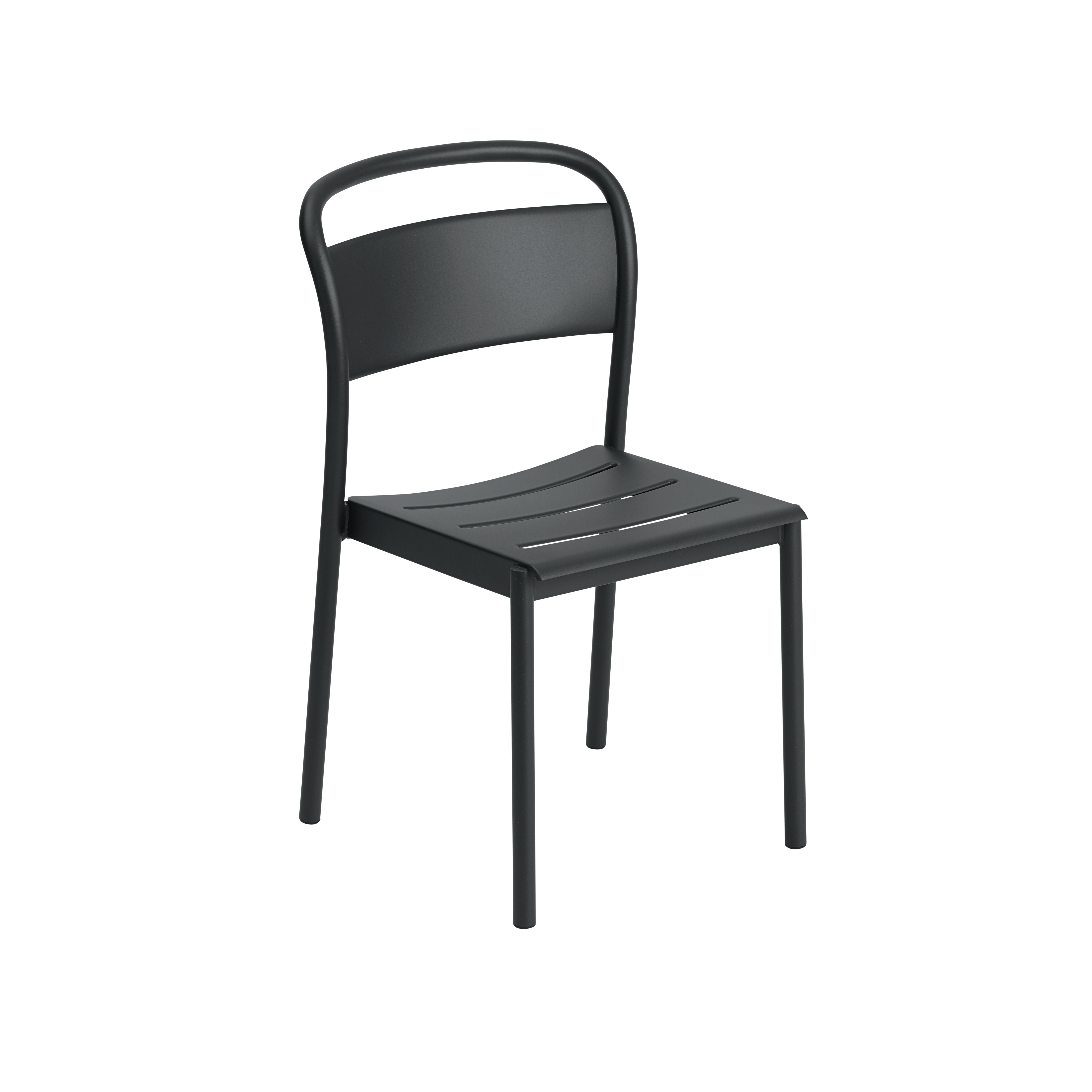 Linear Steel Side Chair
