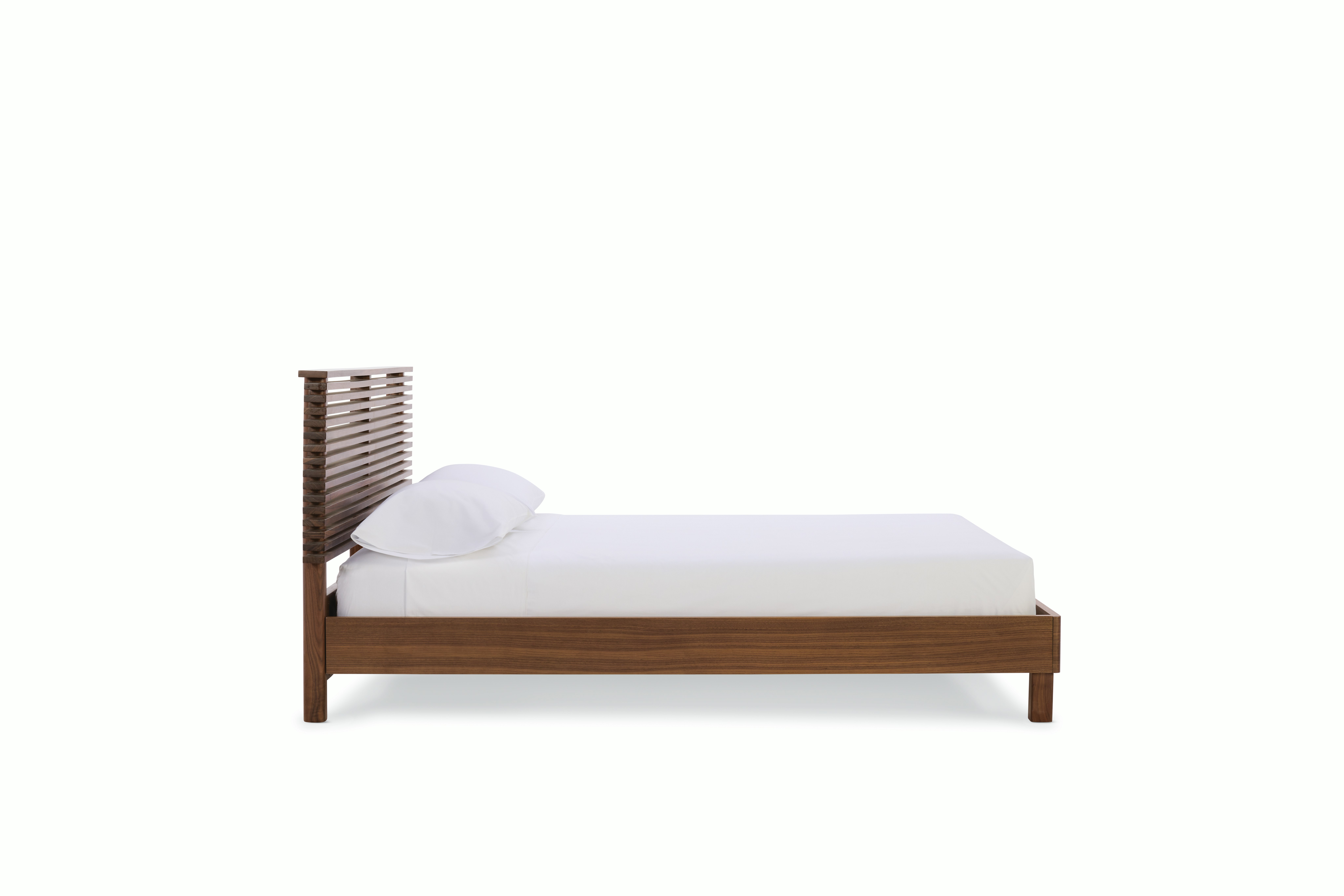 Line Bed 2.0, Queen, Walnut