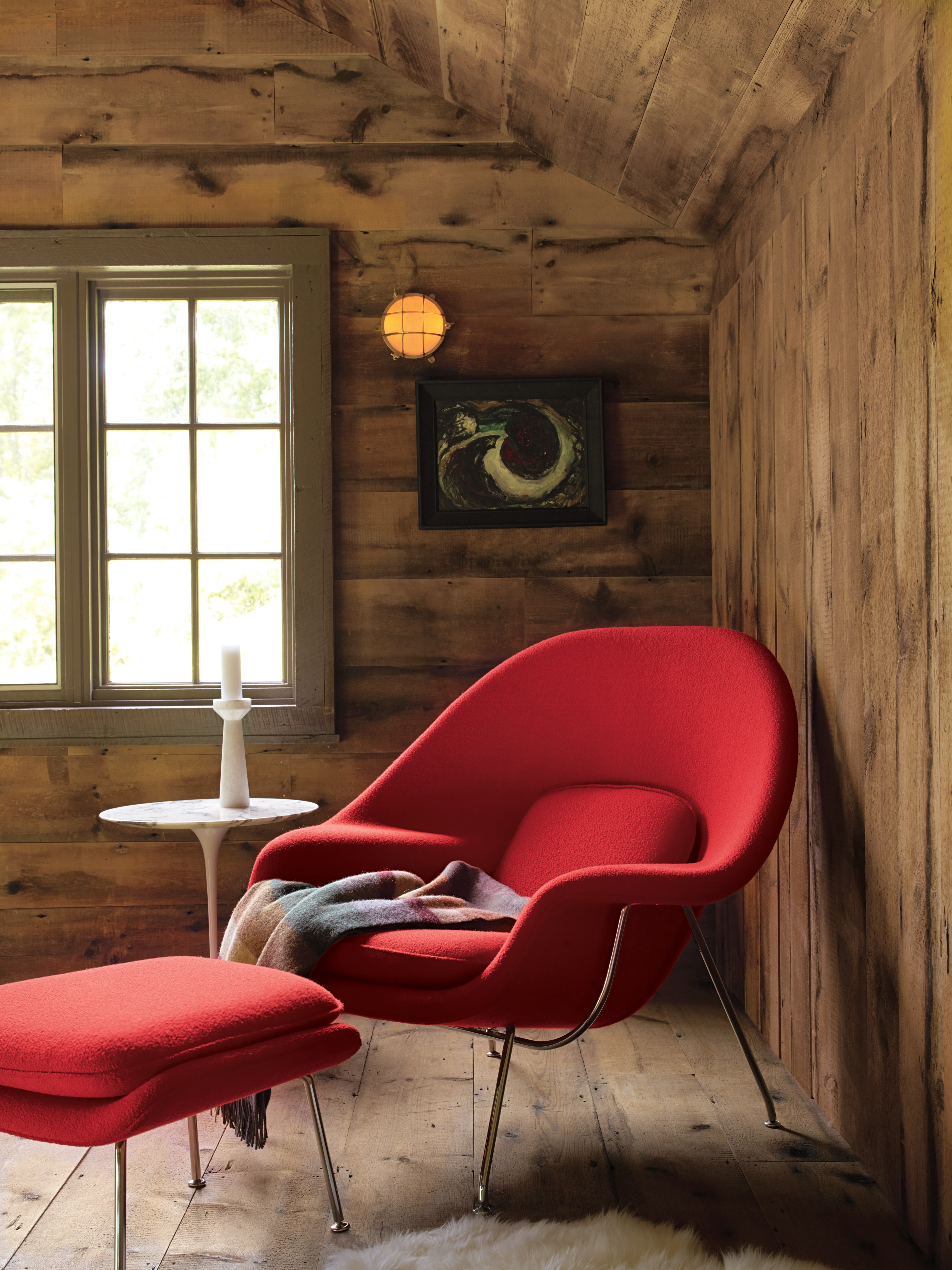 Womb Chair and Ottoman