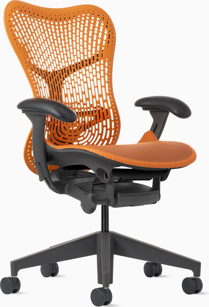 Mirra 2 Chair in Graphite with Graphite Triflex Suspension