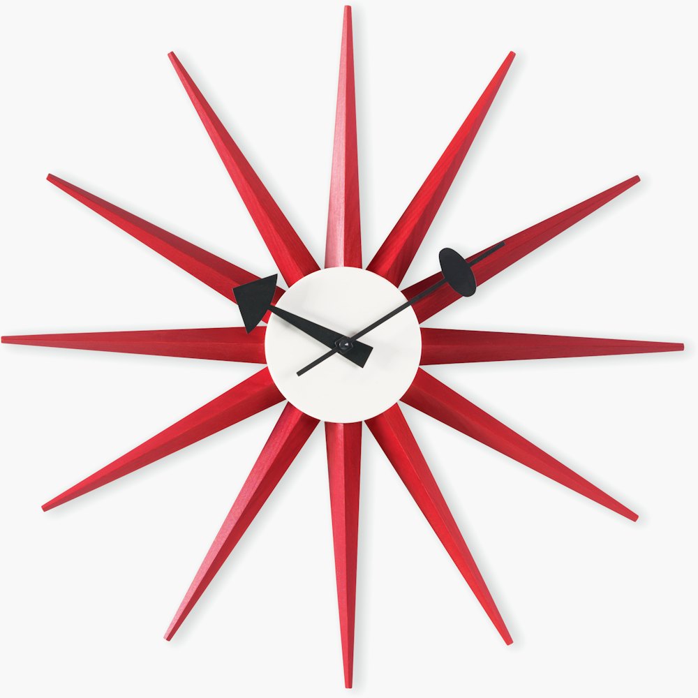 Nelson Sunburst Clock