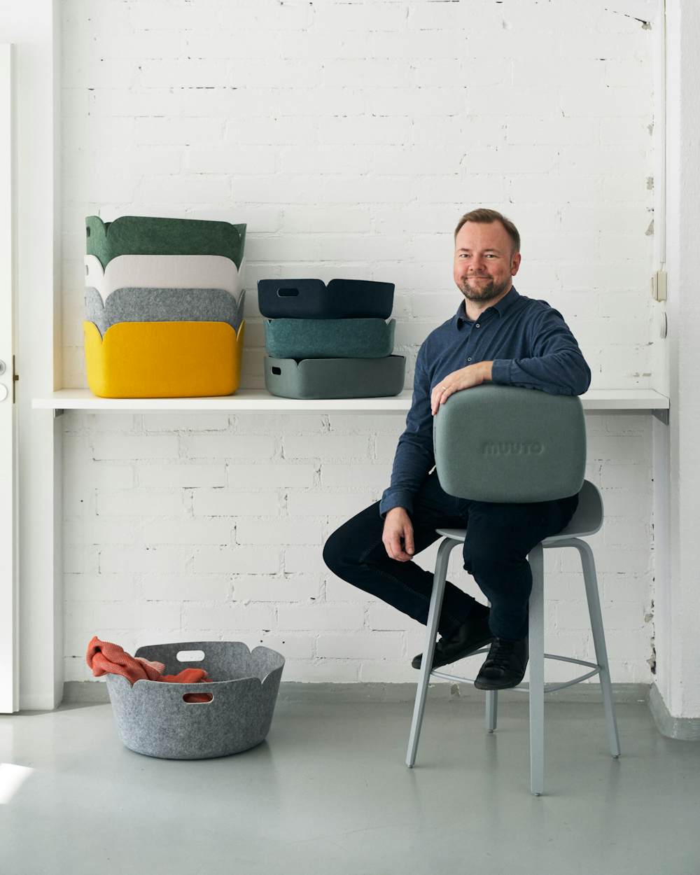 Mika Tolvanen with Restore Basket