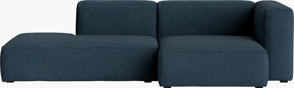 Mags One-Arm Sectional - Right, Pecora, Blue