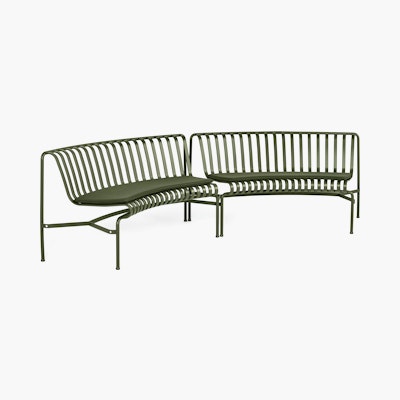 Palissade Park Dining Bench Cushions, Set of 2