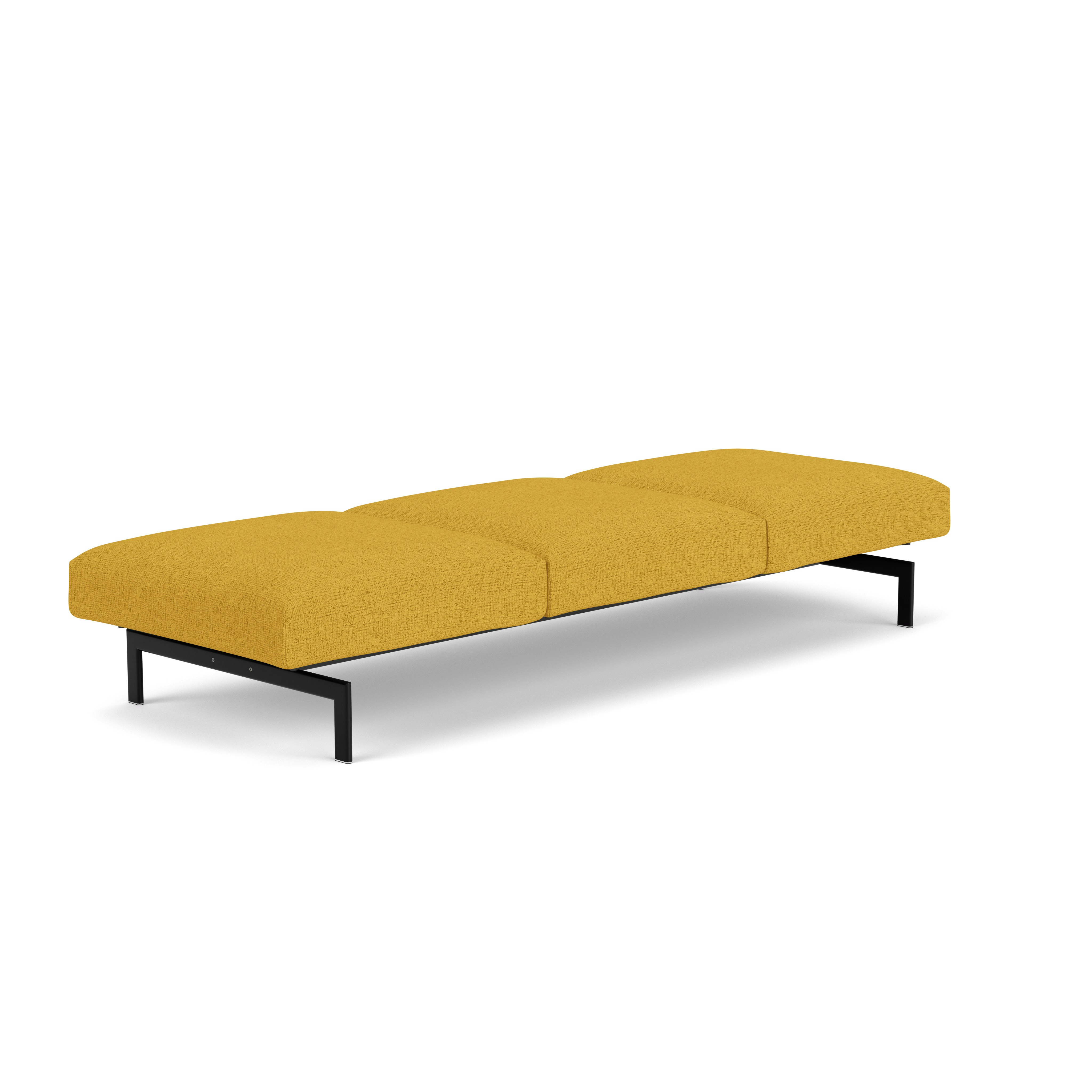 Avio Bench - Three Seater, Diva, Daffodil, Black