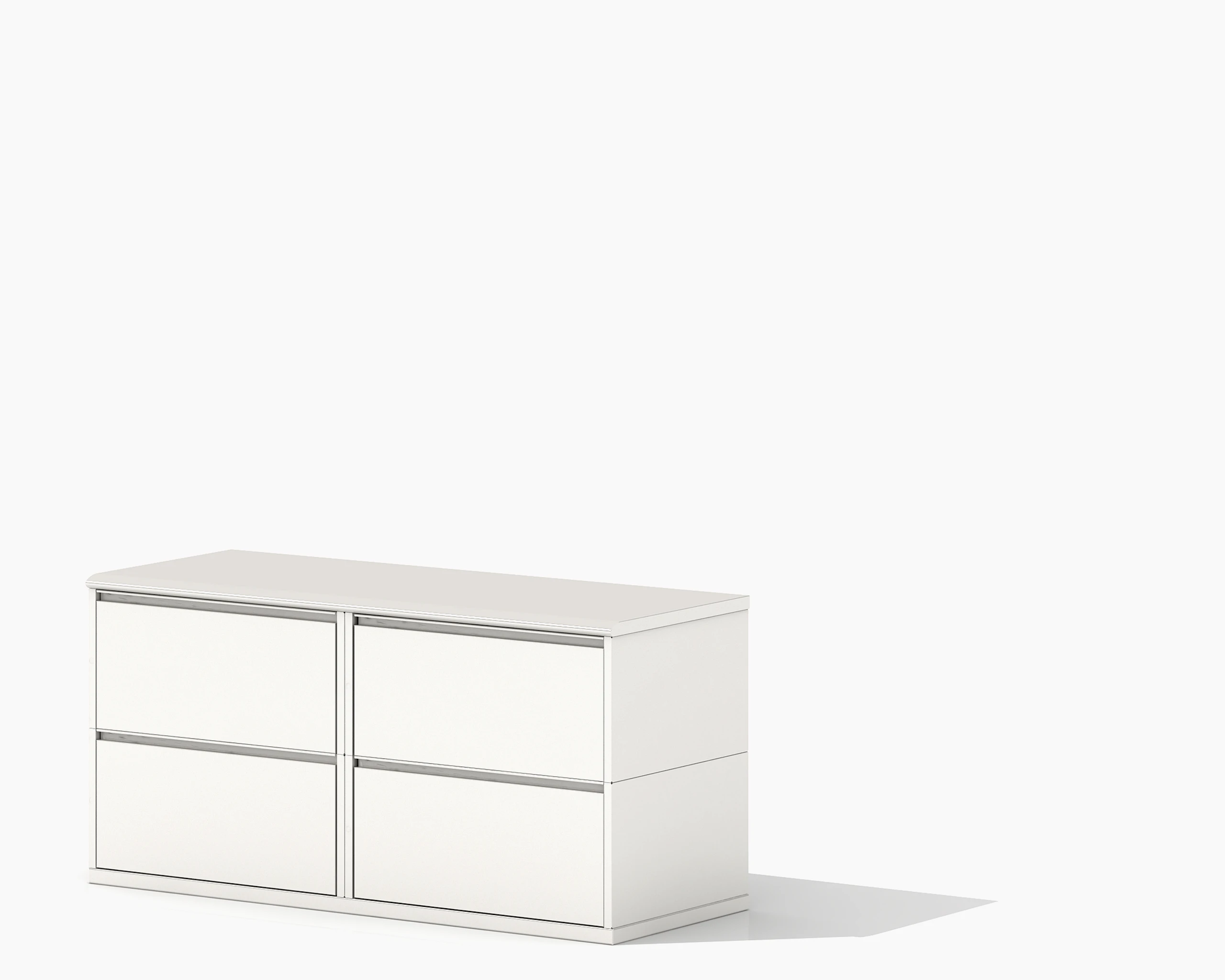 Meridian Stackable Lateral Files with Common Top, 2-High