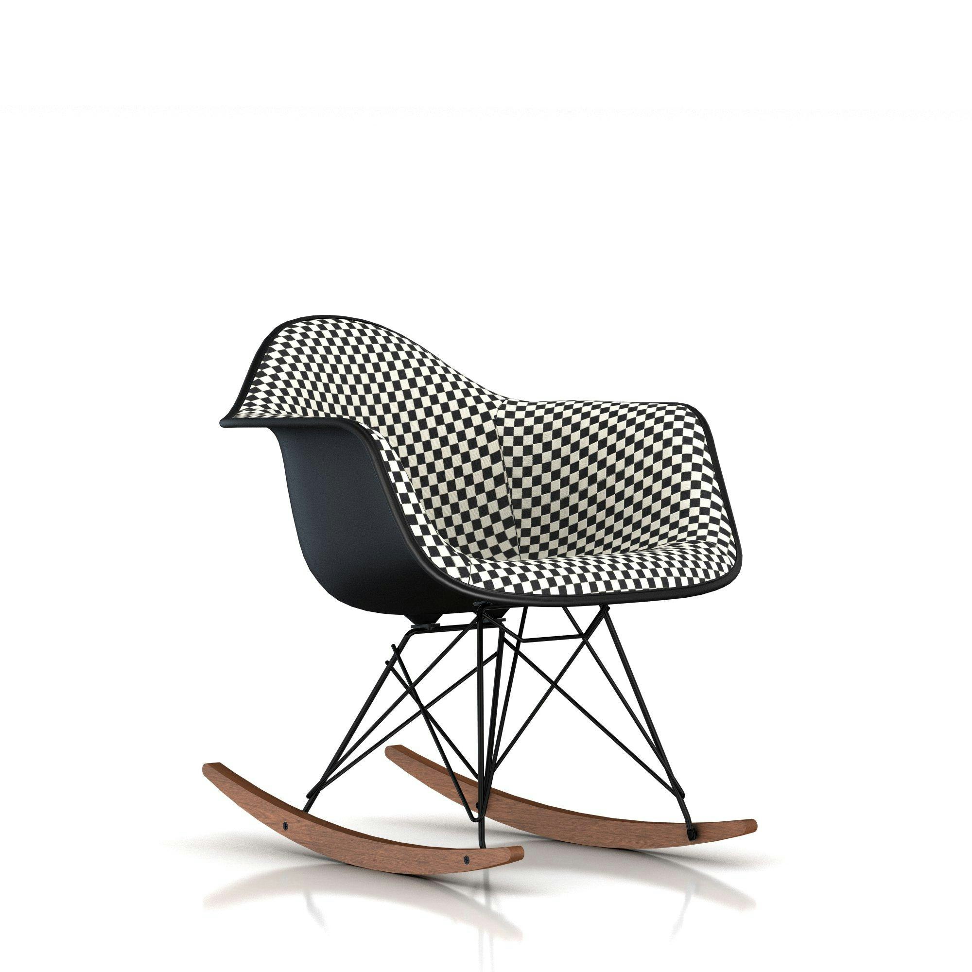 eames upholstered rocker