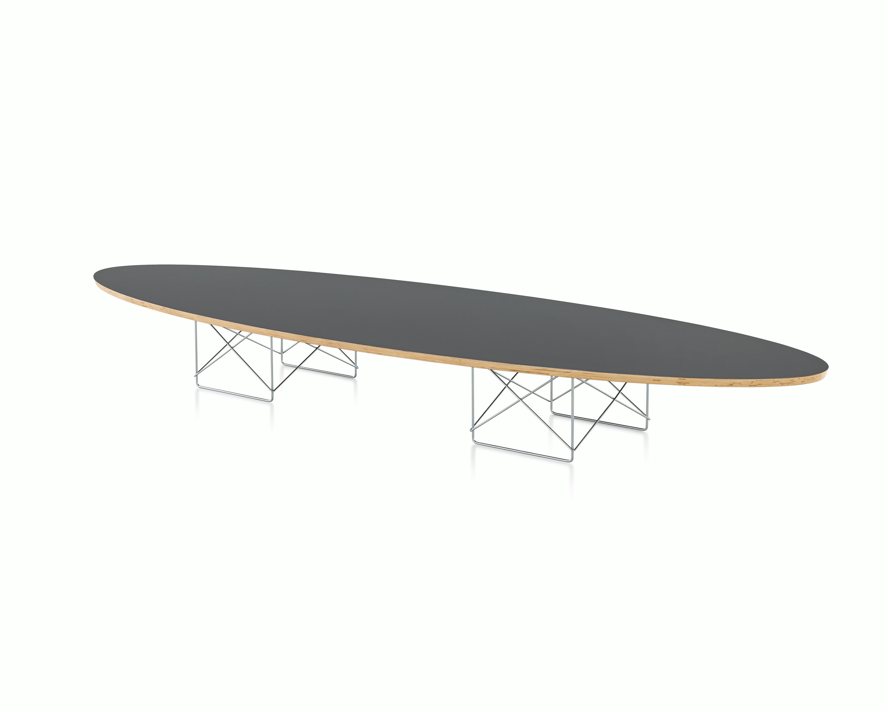 Eames Wire Base Elliptical Table