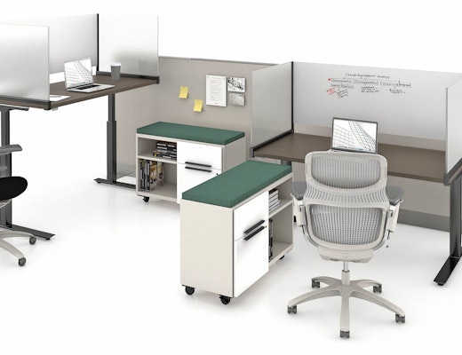 Antenna Desk Surround antenna desk surrounds glass laminate k. stand generation task chair dividends horizon mobile storage