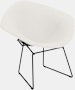 Bertoia Diamond Chair, Black, Full Cover, Hourglass, Air
