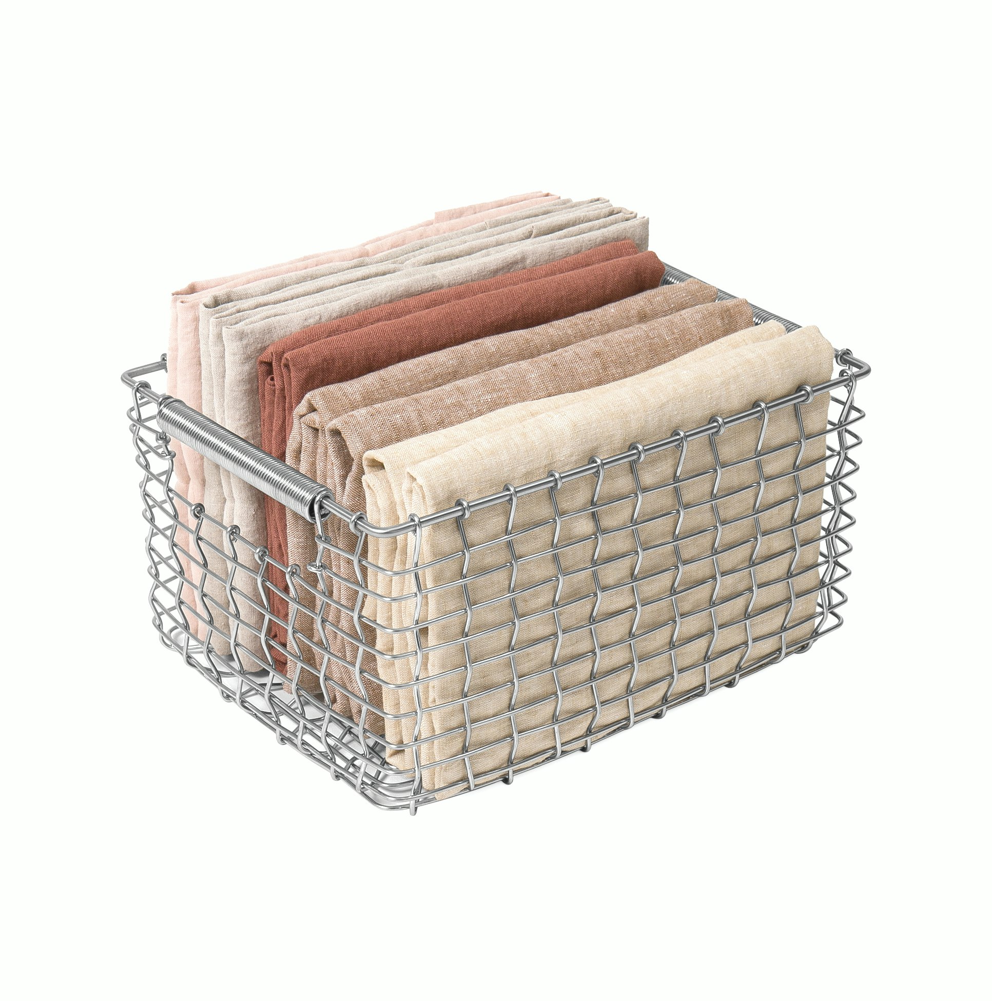 Korbo Handmade Rectangle Wire Basket