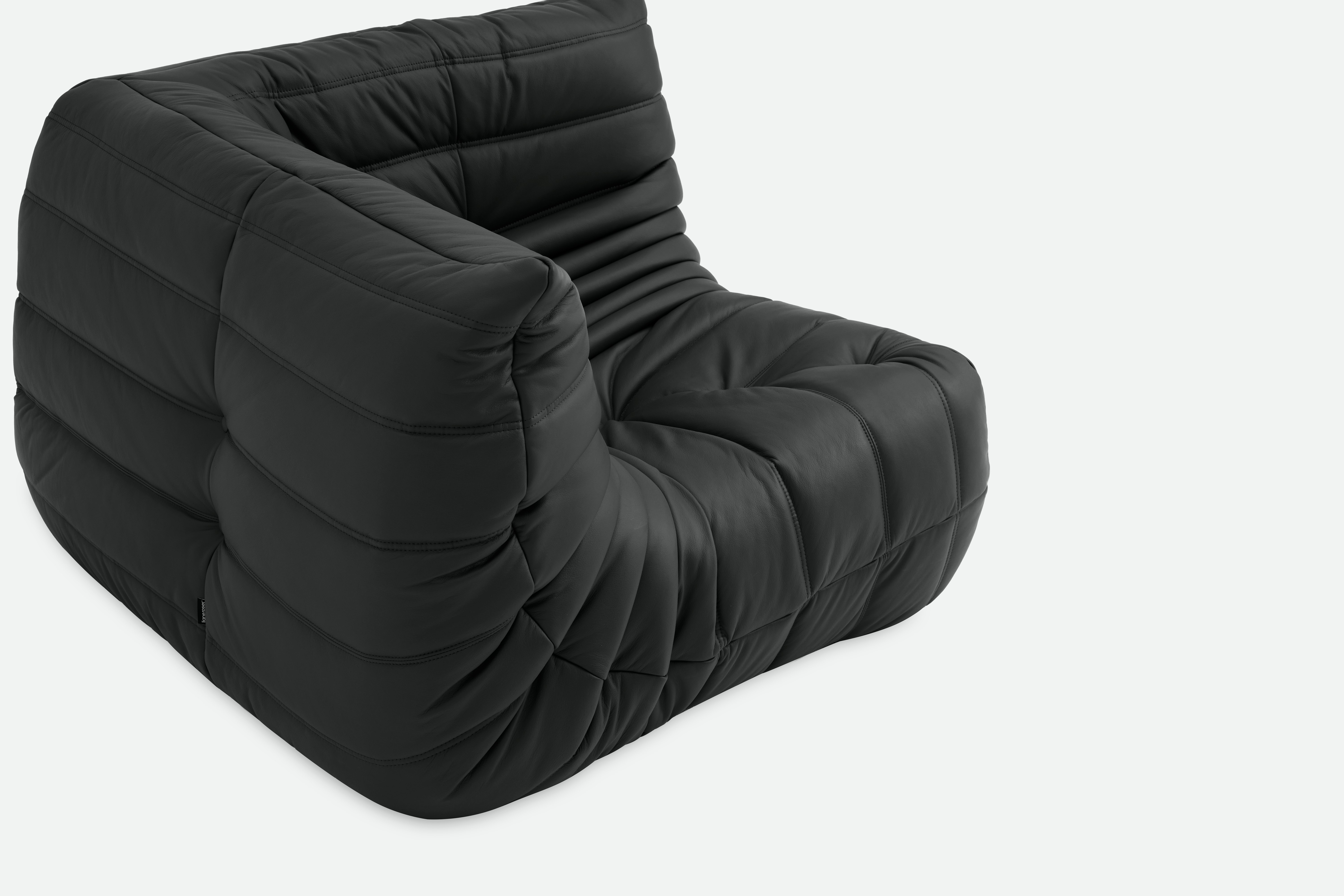 TOGO Corner Seat - Opera Leather,  nightfall