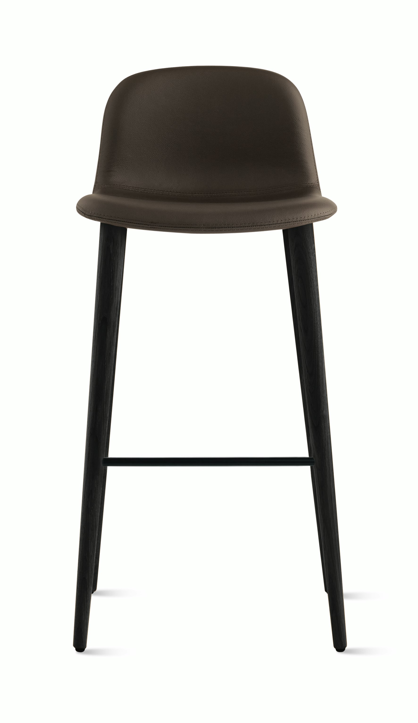 brocco glutathione stool Bacco Stool, Bar Height, Leather, Marrone, Black Ash stabilised glutathione