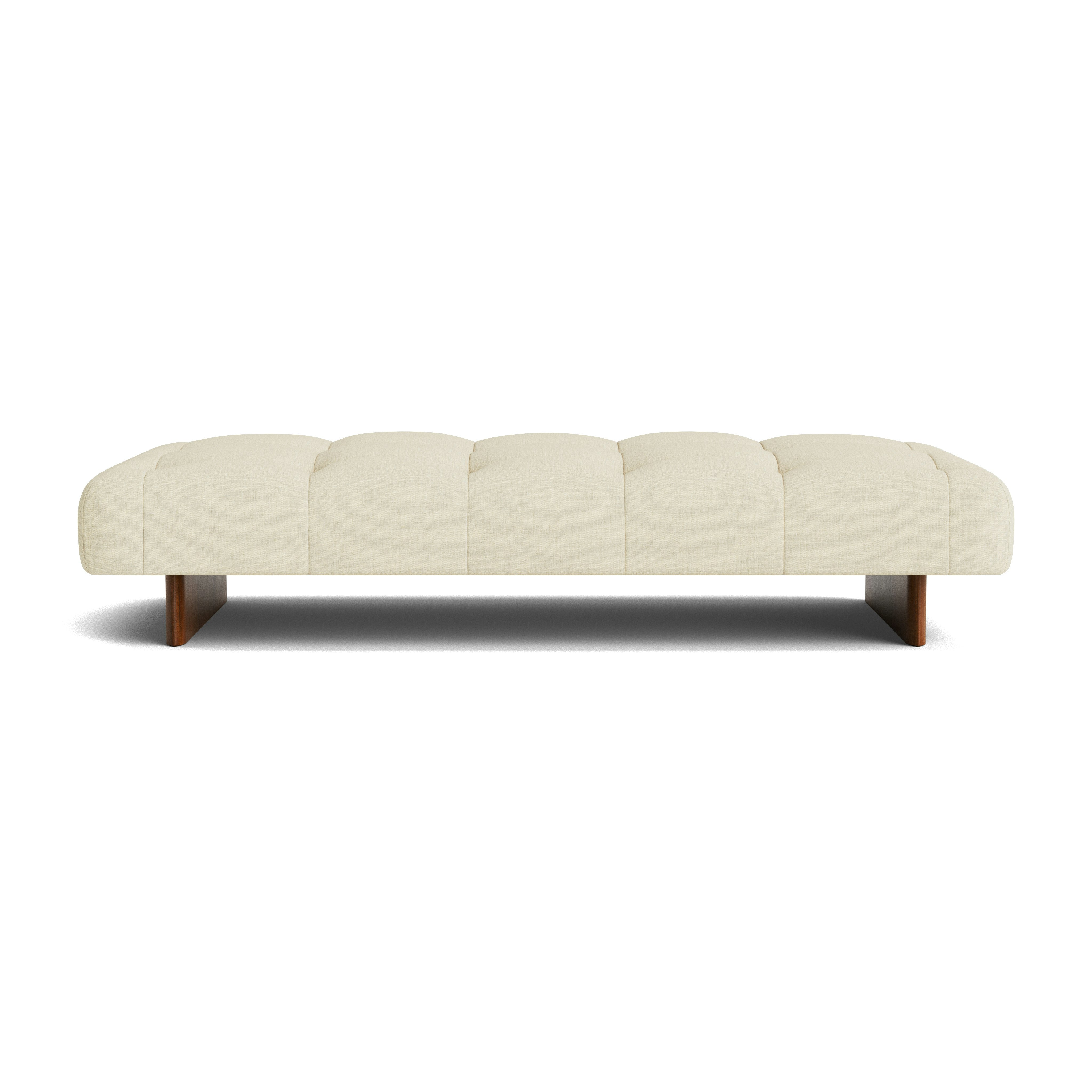 Quilton Lift Daybed - Metaphor, Amandine, Lacquered Walnut
