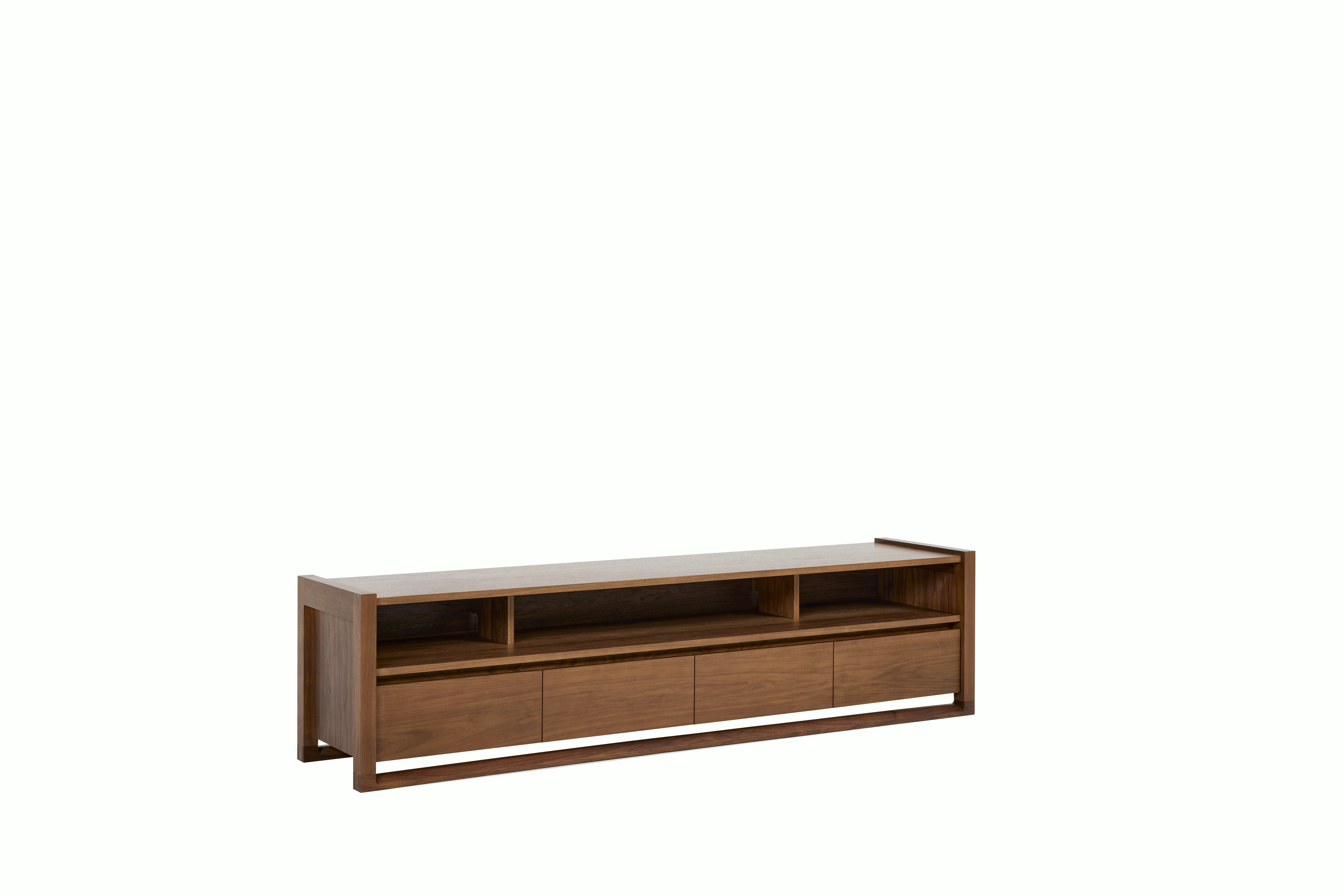 Matera Media Unit,  walnut,  80 in
