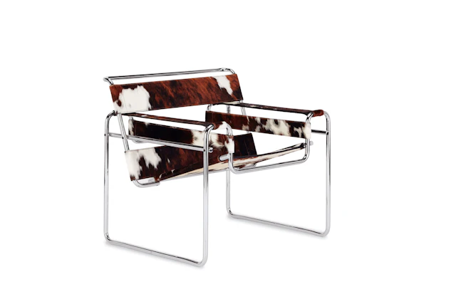 Wassily Chair, Haired Hide