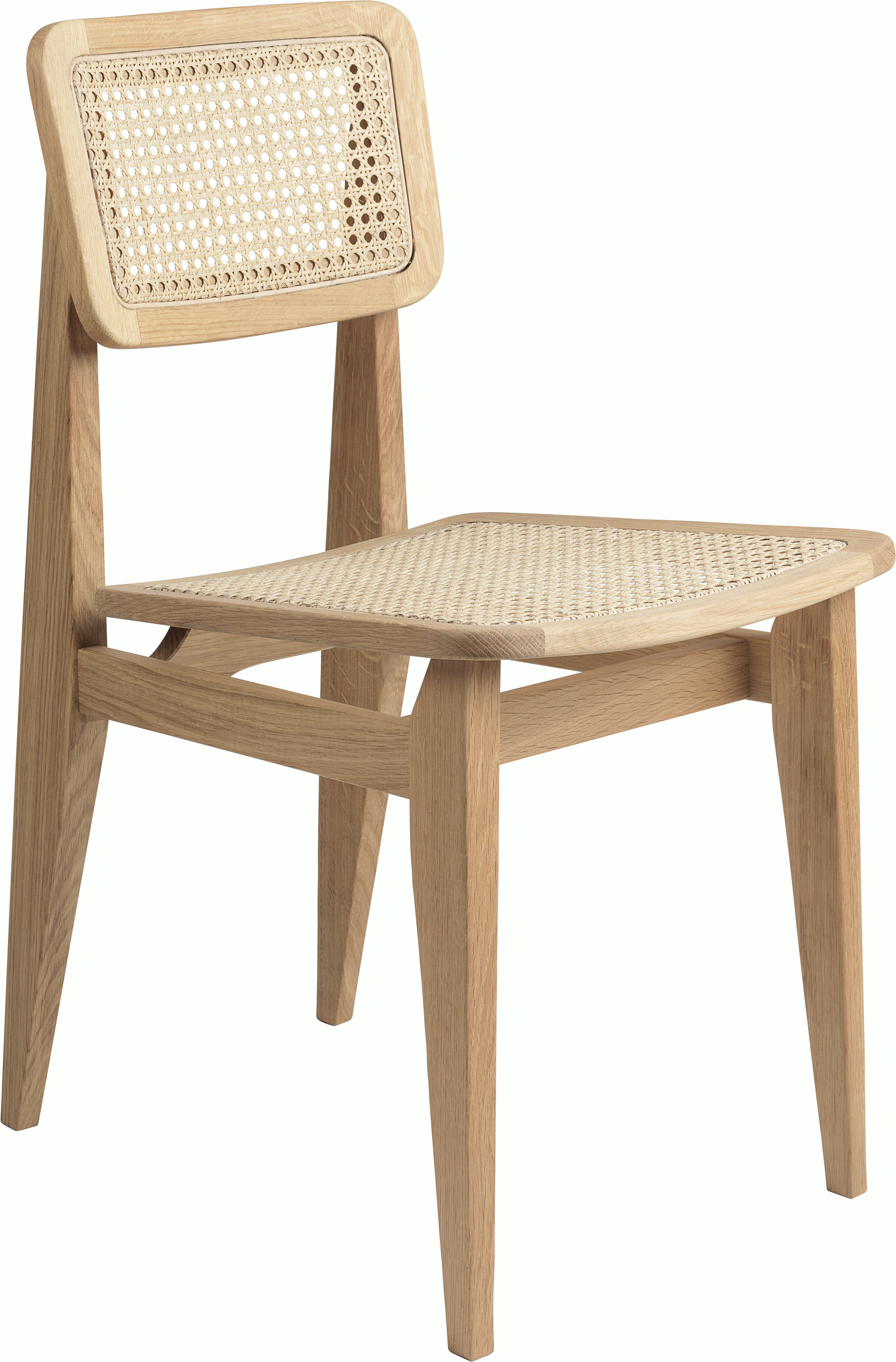 C Chair, French Cane