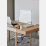 Leatherwrap Sit-to-Stand Desk