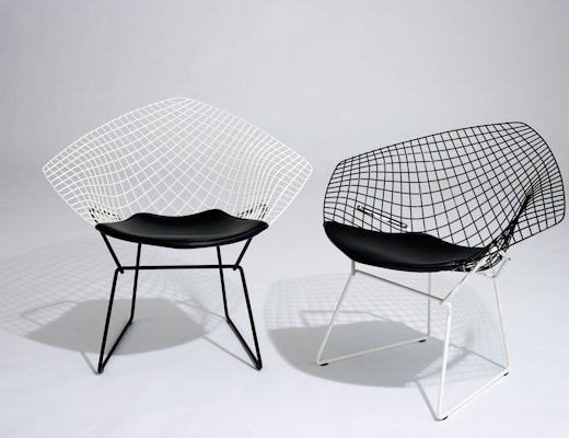 Bertoia Two-Tone Diamond Chair knollstudio knolltextiles