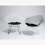 Bertoia Two-Toned Diamond Lounge Chair