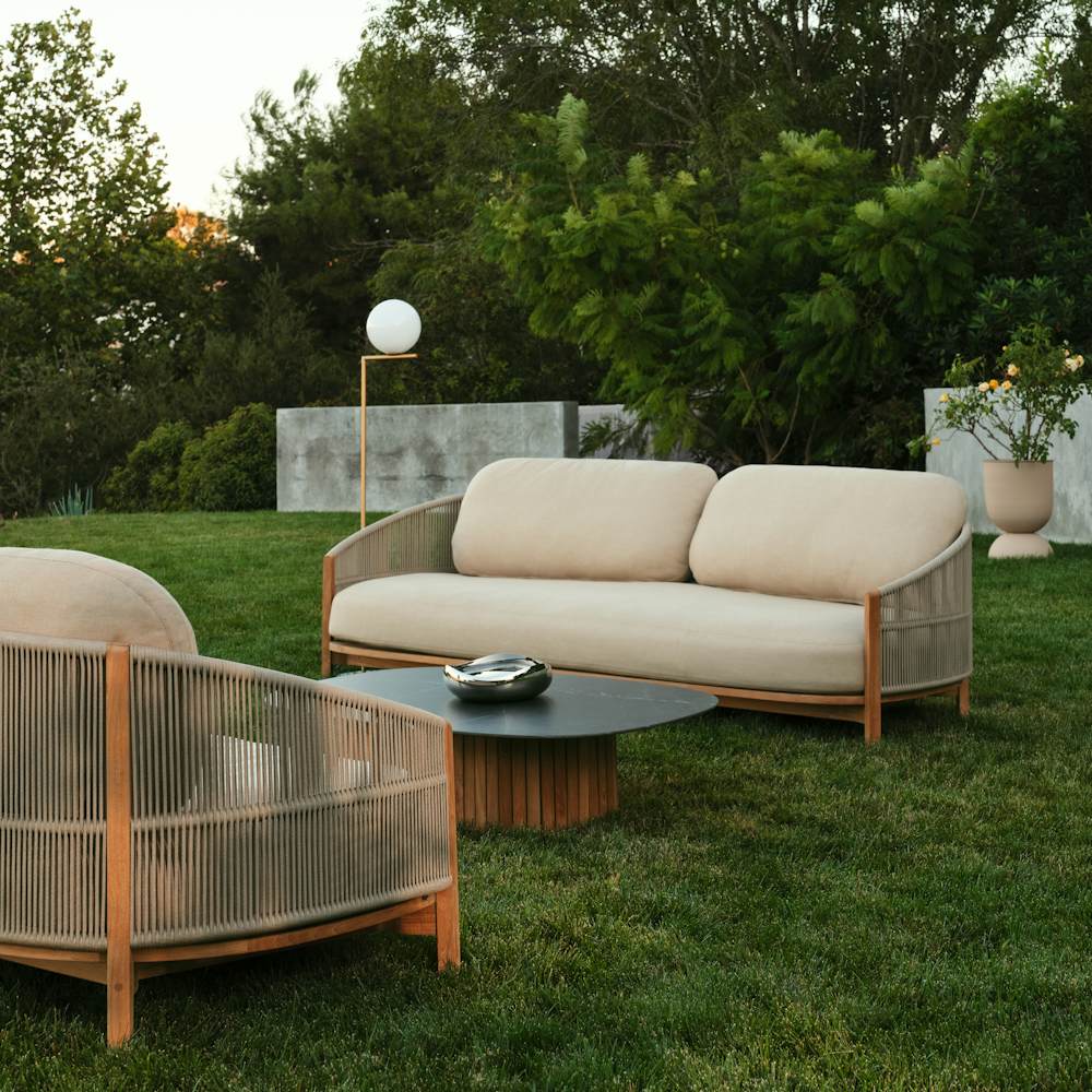 Softlands Outdoor Sofa and Coffee Table