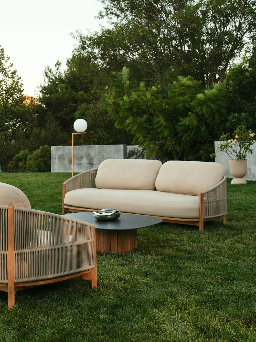Softlands Outdoor Sofa and Coffee Table
