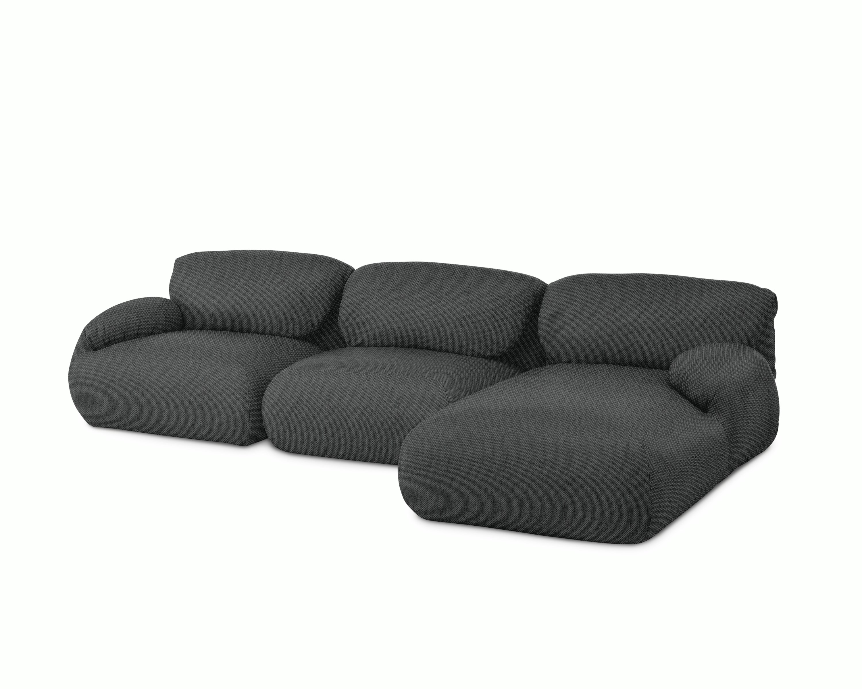 Luva Modular 3 Seat Sectional  - Right