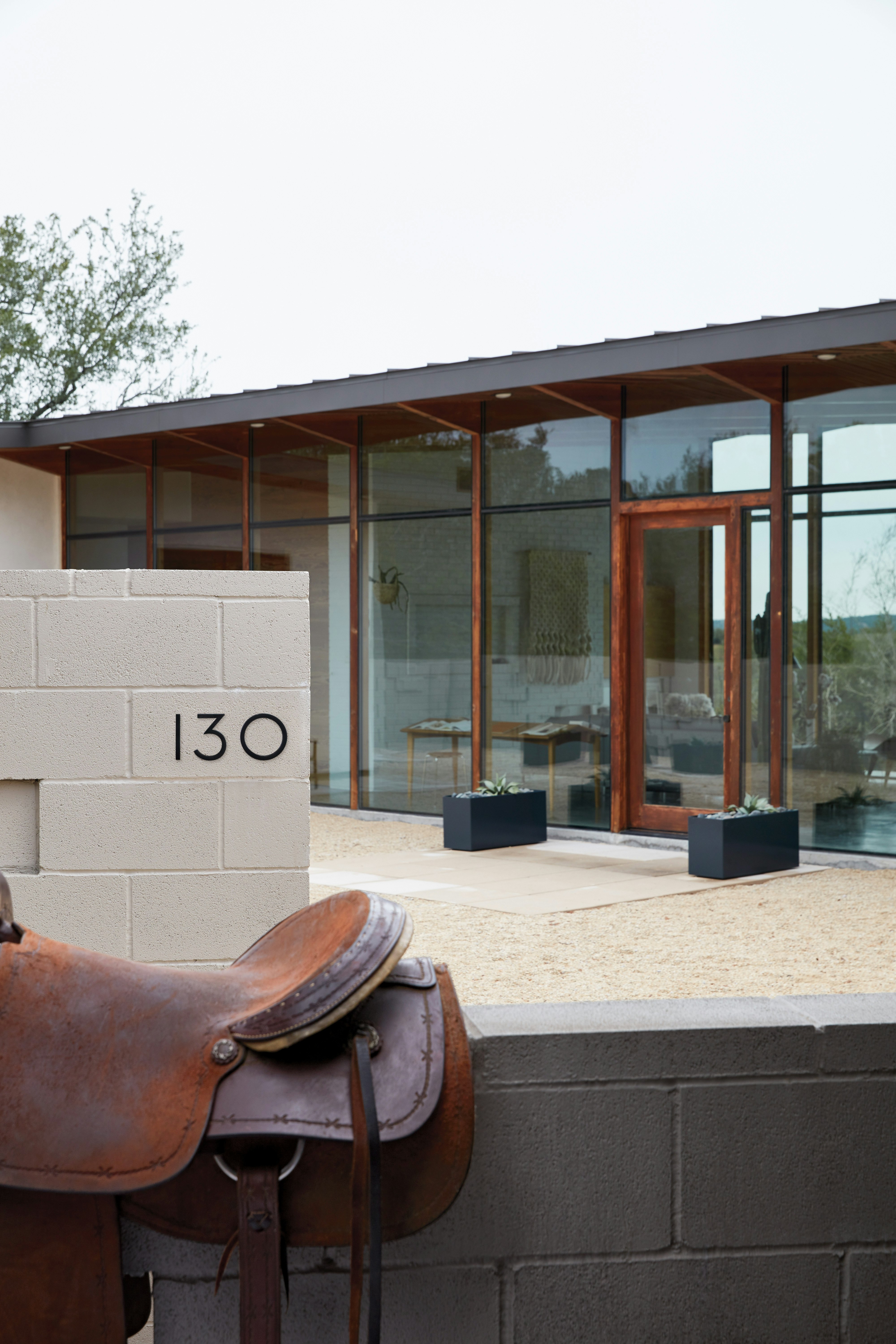 Neutra Modern House Numbers