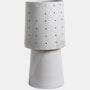 Funnel Table Lamp - Tall,  Ceramic,  Chalk