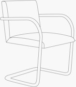 Brno Tubular Chair