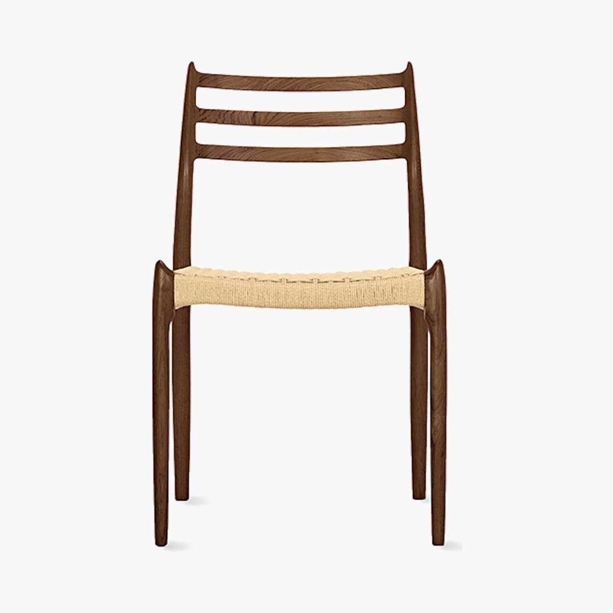 Moller Model 78 Side Chair Moller Model 78 Side Chair with Woven Seat