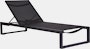Eos Chaise Lounge in Black