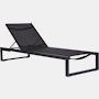Eos Chaise Lounge in Black