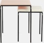 Fellow Nesting Table with Stool