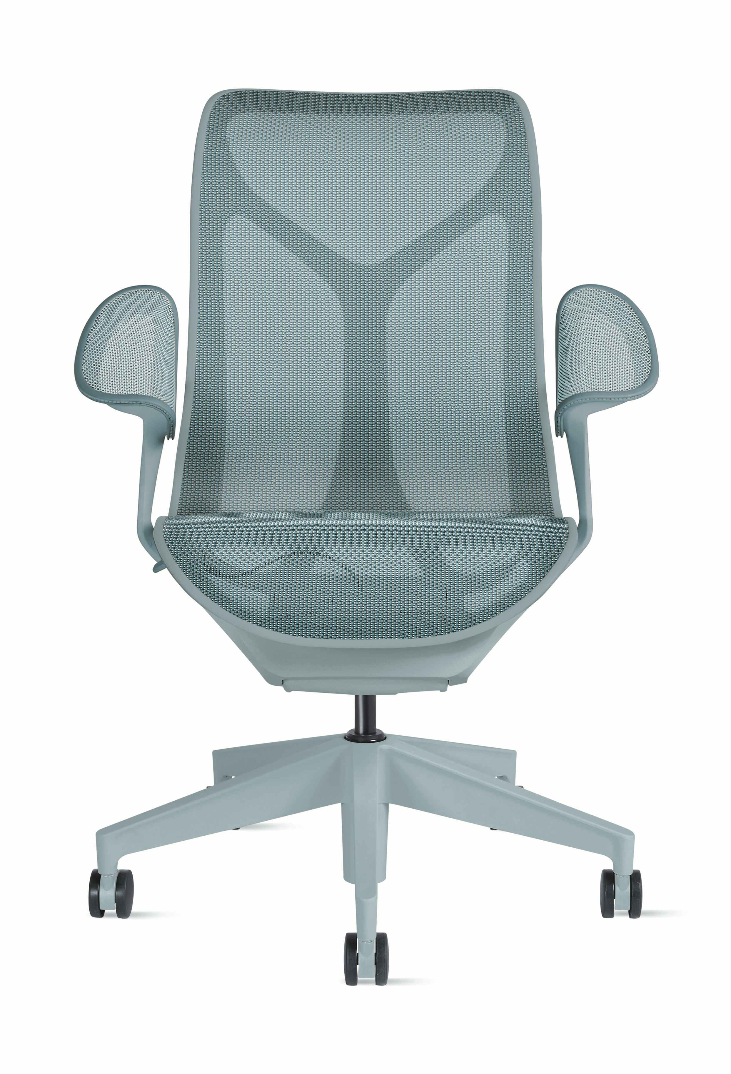 Cosm Task Chair Mid Back Leaf Arm