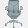 Cosm Task Chair Mid Back Leaf Arm