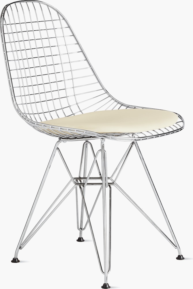 Eames Wire Chair with Seat Pad (DKR.5)